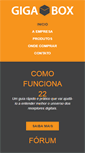Mobile Screenshot of gigabox.com