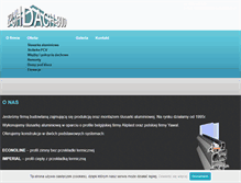 Tablet Screenshot of dach-bud.gigabox.pl